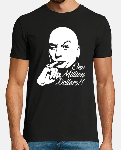 T-shirt Dottor Male - One Million Dollars!! (Austin Powers)