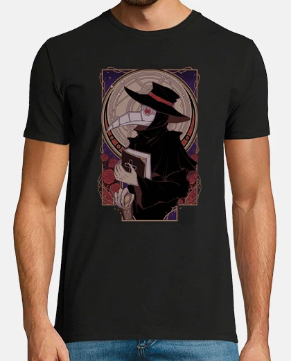 T-shirt dottore della peste oscura