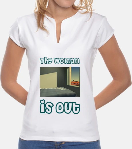 T-shirt dove è la donna?