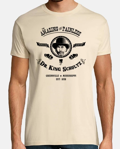 Camiseta Dr. King Schultz (Django Desencadenado)