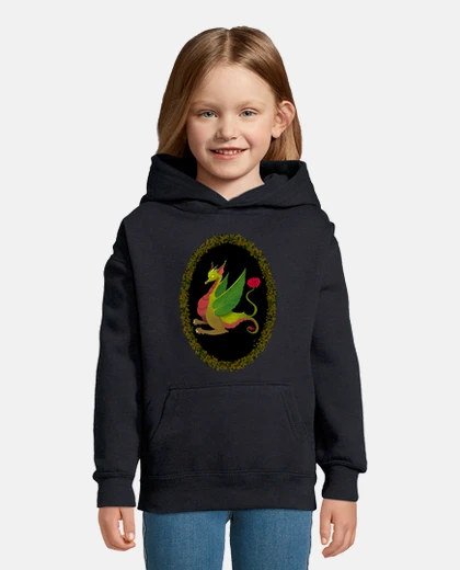 Abbigliamento drago fiorito