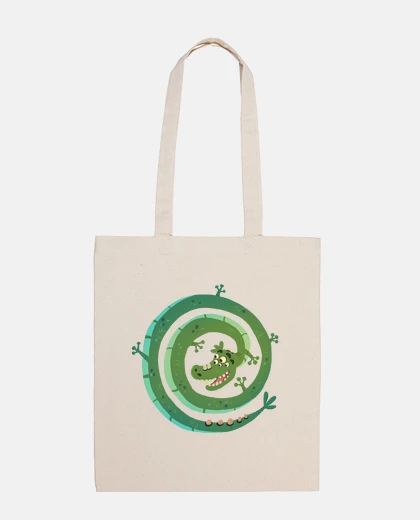 Borsa dragon - borsa tela