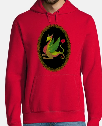 Sudadera Dragón florido