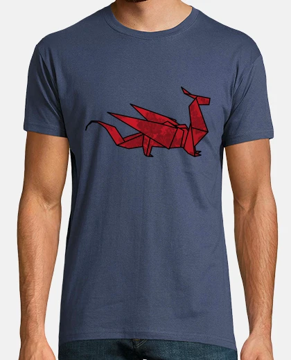 Camiseta Dragón Origami