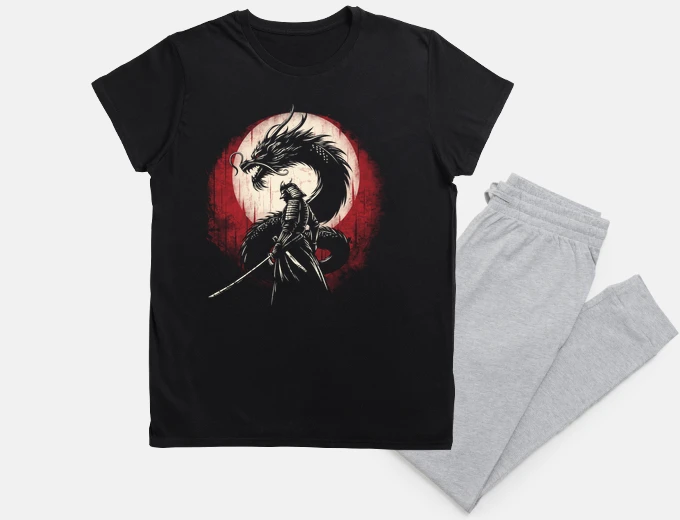Pajama Dragon samurai anime
