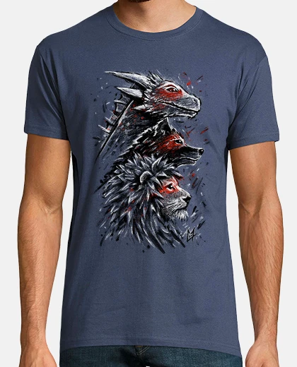 Lions Dragons Wolves T-Shirt Lions Dragons Wolves T-Shirt