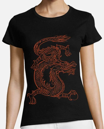 T shirt dragon chinois hot sale