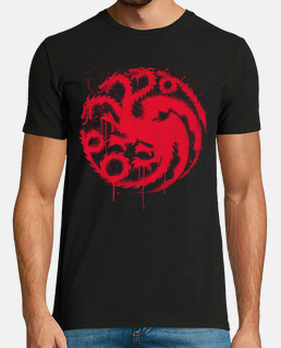 Camiseta dragón de 3 cabezas