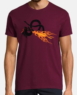 Dragon Serpiente escupe fuego