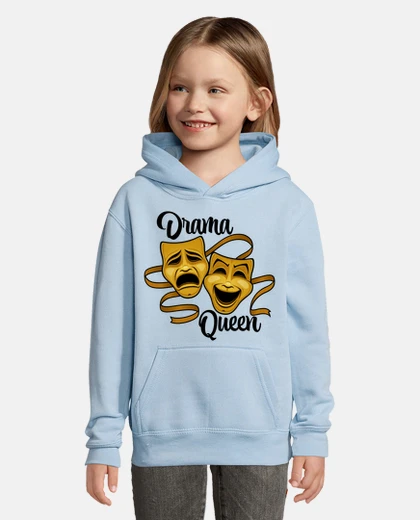Kids Drama Queen Gold Theater Masks