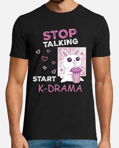 Tee-shirt drame coréen drame k drôle