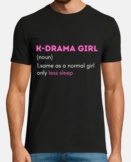 Tee-shirt drame coréen drame k drôle