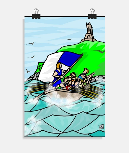 Poster drapeau