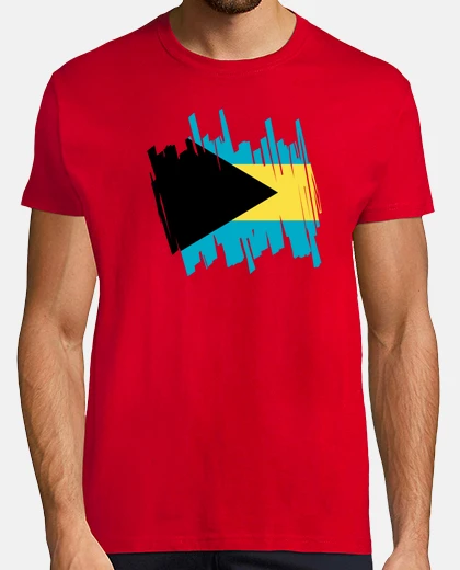 Tee-shirt Drapeau bahamas