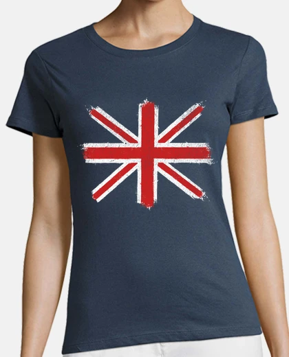Tee-shirt drapeau britannique en détresse vintage