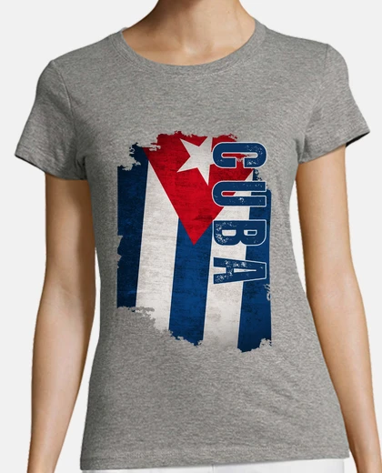 Tee-shirt drapeau de Cuba fierté cubaine