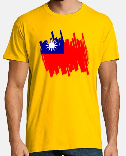 Tee-shirt Drapeau de taïwan