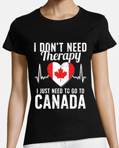 Tee-shirt drapeau du canada i souvenirs canadiens