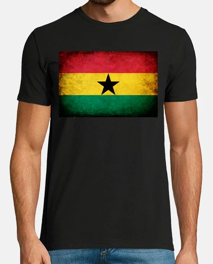 Tee-shirt drapeau du Ghana