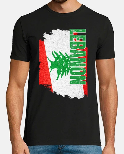 Tee-shirt drapeau du Liban fierté libanaise