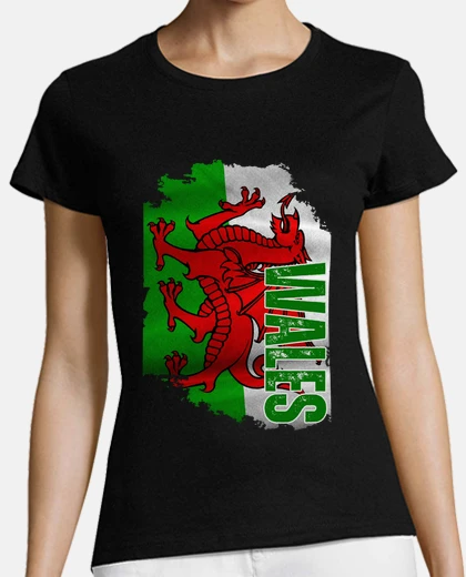 Tee-shirt drapeau du pays de Galles fierté galloi