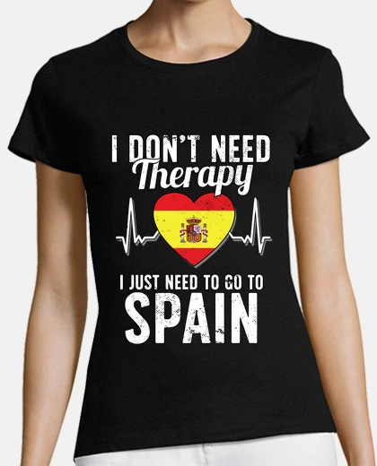 Tee-shirt drapeau espagne i souvenirs espagnols
