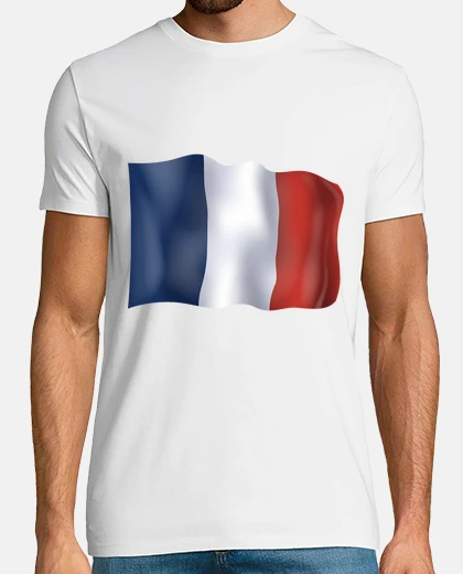 Tee-shirt drapeau français