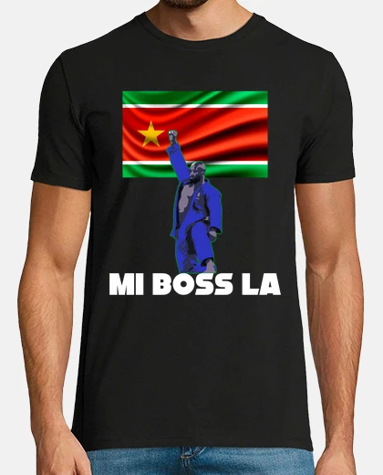 Tee-shirt Drapeau Guadeloupe Judo Champion Le Bos