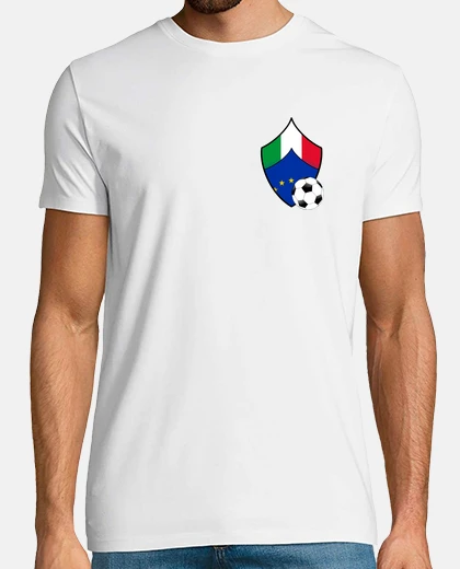 Tee-shirt Drapeau Italien champion d Europe de fo