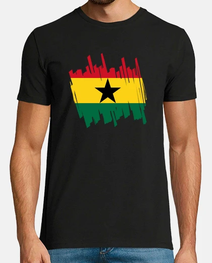 Tee-shirt Drapeau le ghana