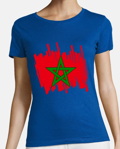 Tee-shirt drapeau maroc