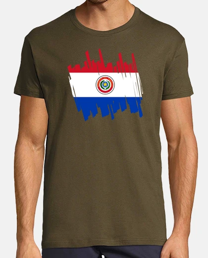Tee-shirt Drapeau paraguay