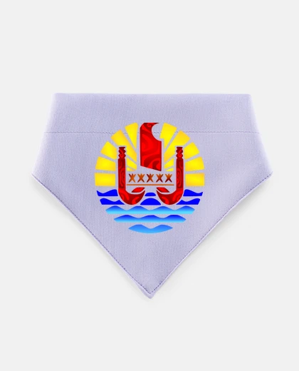 Mascotas Drapeau Polynésie française personnalis