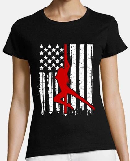 Tee-shirt drapeau poteau