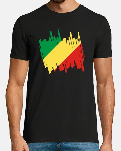 Tee-shirt Drapeau république de congo