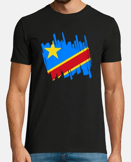 Tee-shirt Drapeau république démocratique de congo