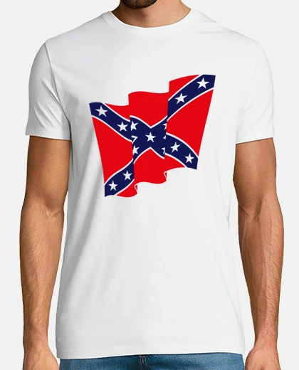 Tee-shirt drapeau rockabilly dixie - 2c