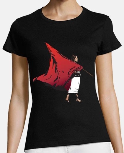 Tee-shirt drapeau rouge