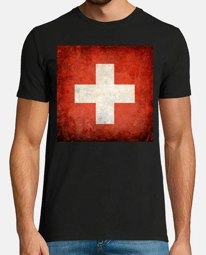 Tee-shirt drapeau suisse