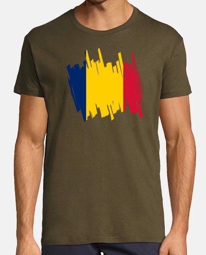 Tee-shirt Drapeau tchad