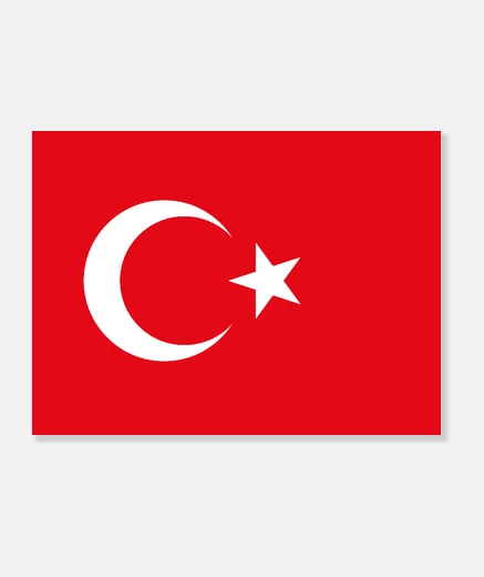 Tableau drapeau turquie