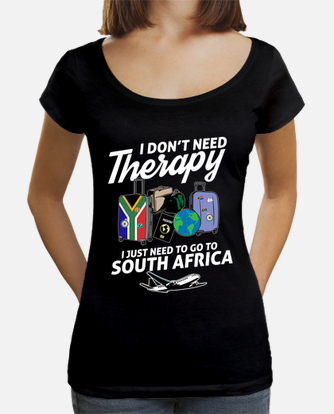 Tee-shirt drapeau l'afrique du sud