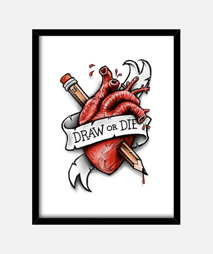 Framed draw or die