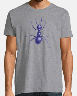 Drawn Purple Ant