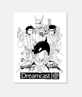 Dreamcast Heroes - Lienzo