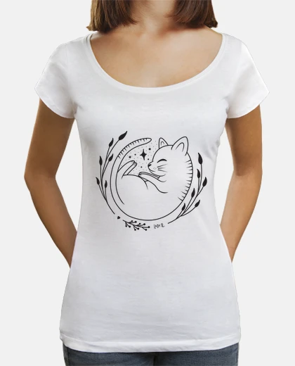 T-shirt dreamy cat i