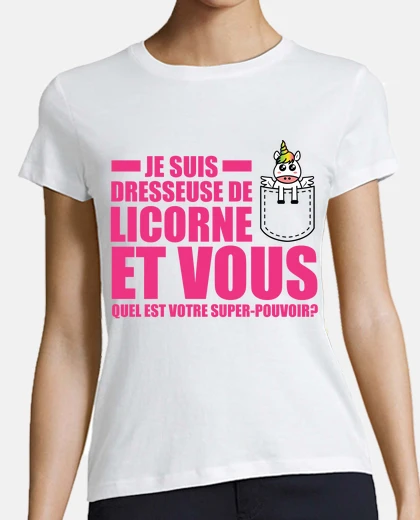 Tee-shirt Dresseuse de Licorne