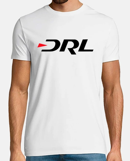 Camiseta DRL logo Drone Racing League negro