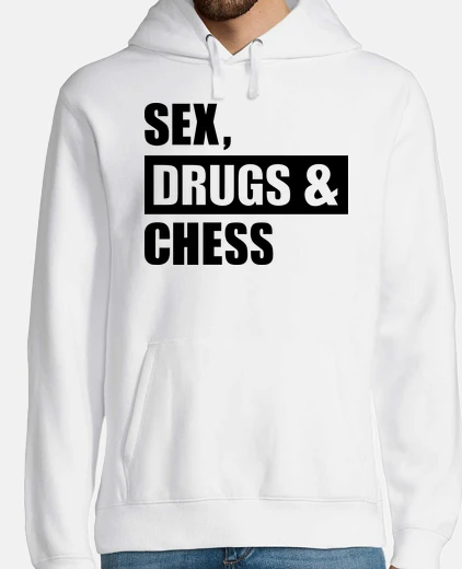 Sudadera drogas sexuales ajedrez