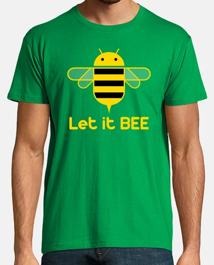 Camiseta Droid - Let it Bee